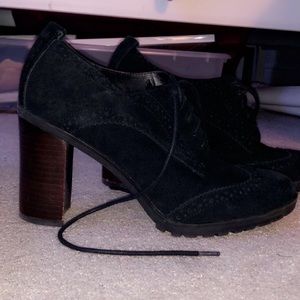Cute black booties